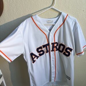 Astros women White Baseball Jersey